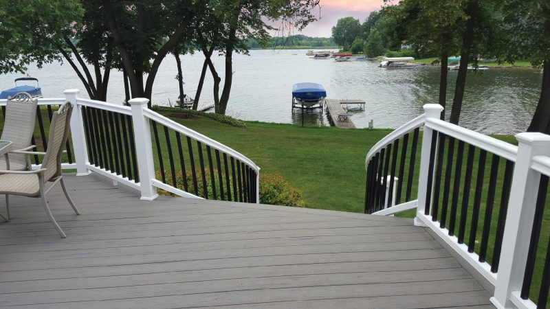 Staining And Sealing Pine Decks In Waukesha WI